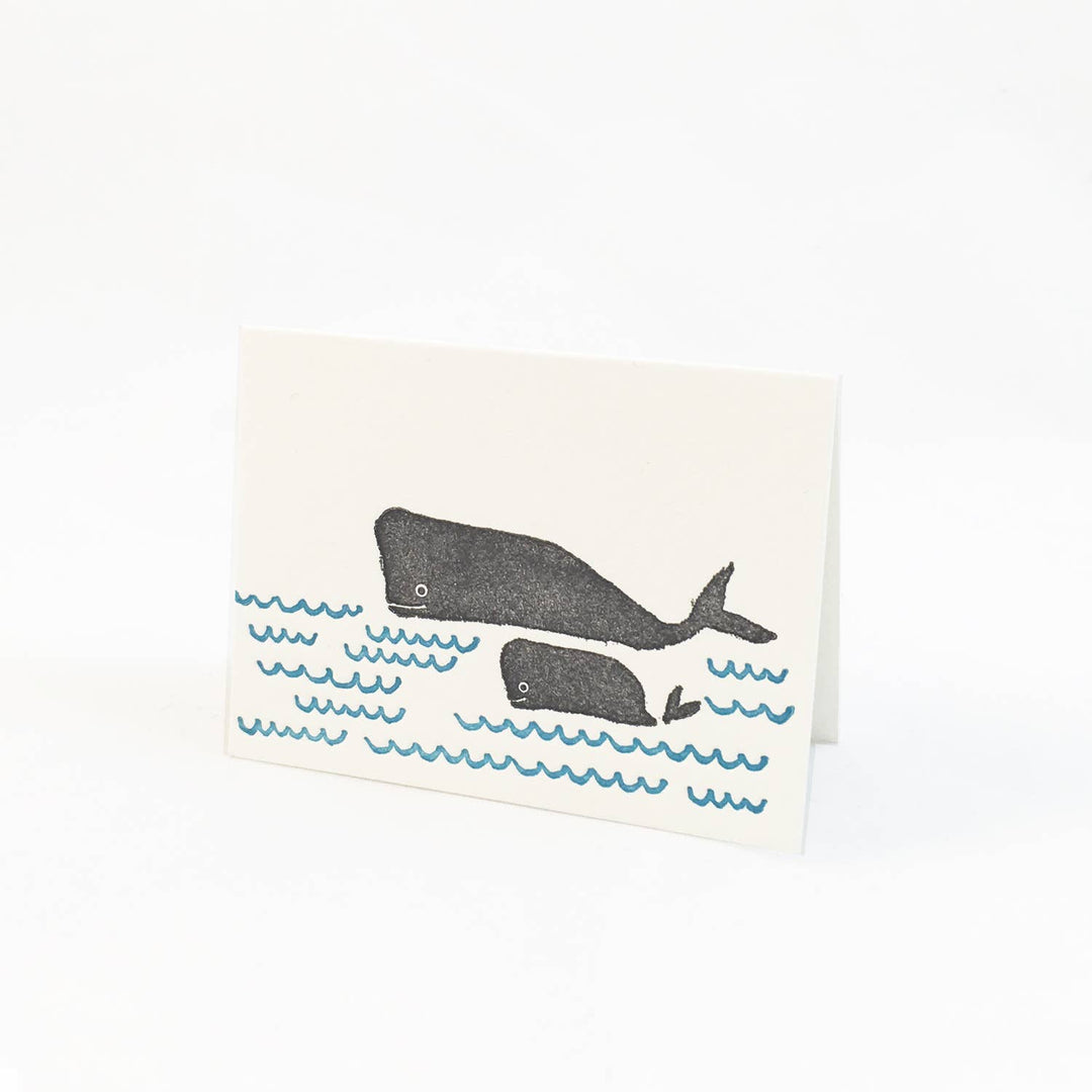 Mini card Whales