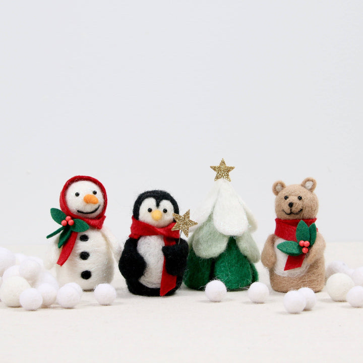 Penguin Needle Felting Kit