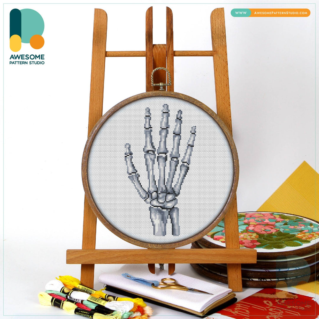 CS2065 Wrist Bones The Human, Counted Cross Stitch Kit