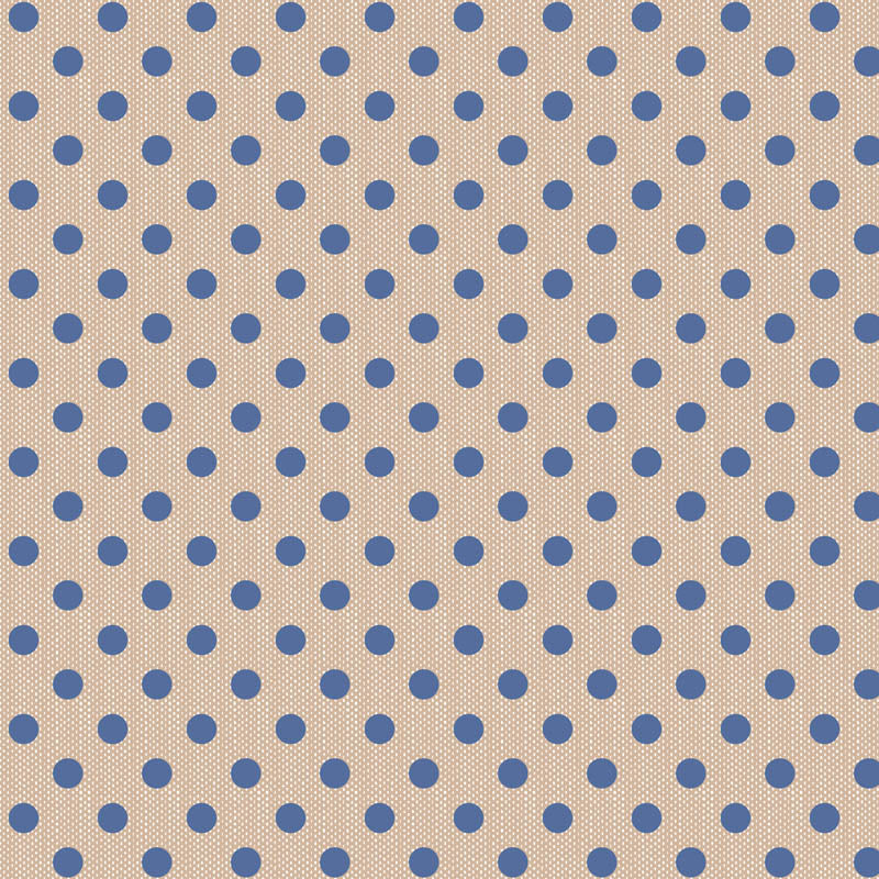 Creating Memories Wovens by the 1/4 Yard - Polkadot Blue