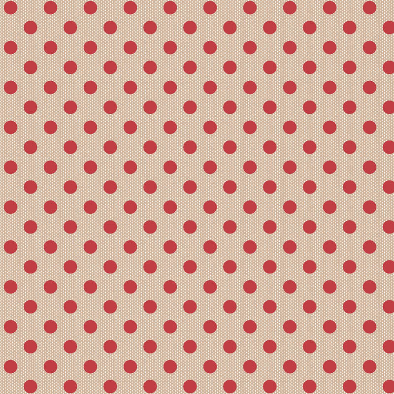 Creating Memories Wovens by the 1/4 Yard - Polkadot Red