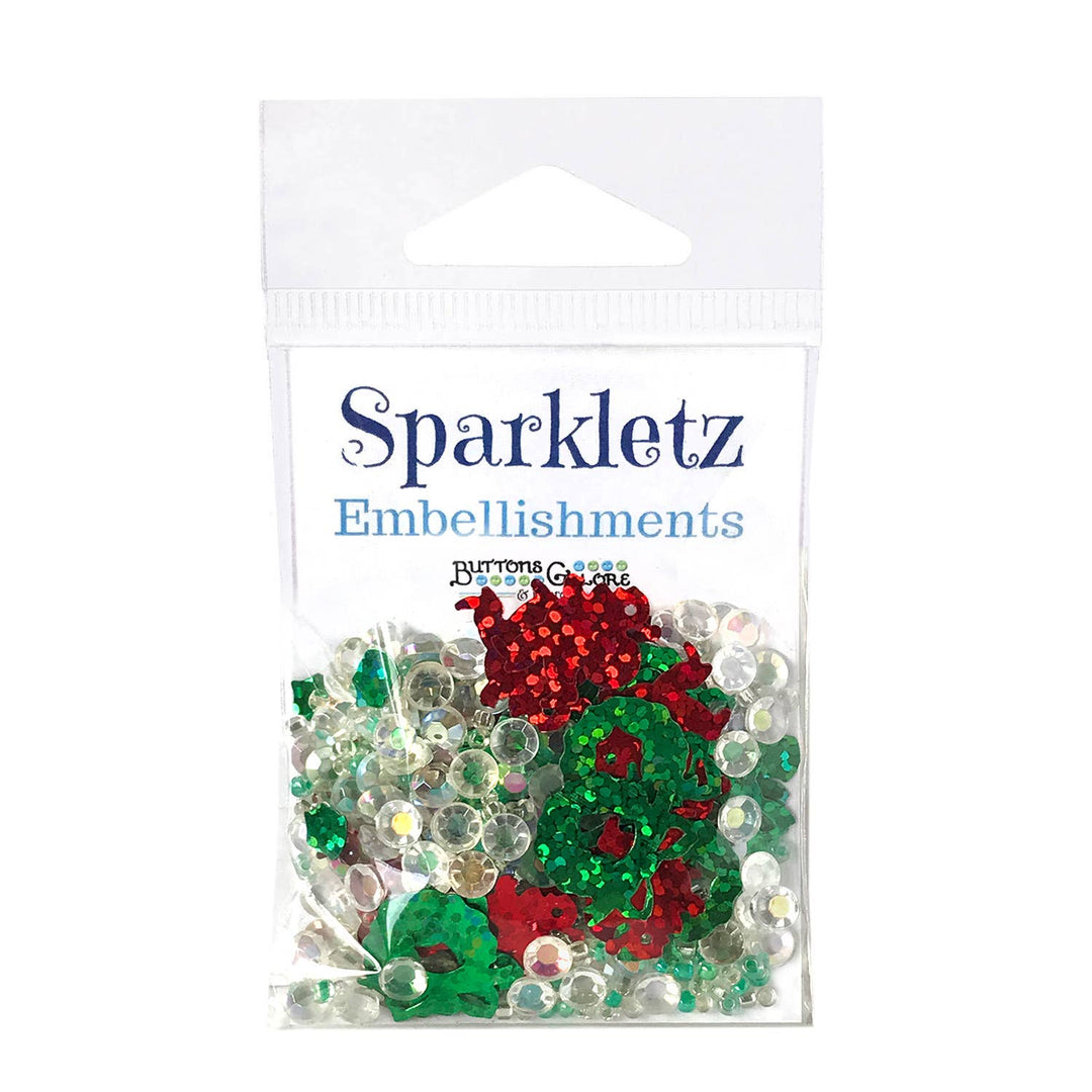 Santa's Here - Sparkletz Craft Embellishments