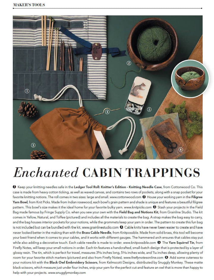 Yarn Squirrel Notions Tin