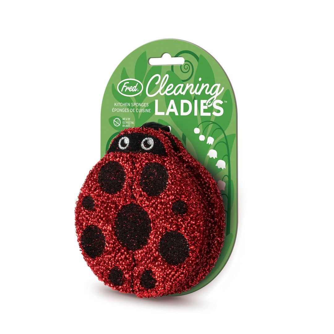 Sponges - Cleaning Ladies - Ladybug Sponges - Set of 2