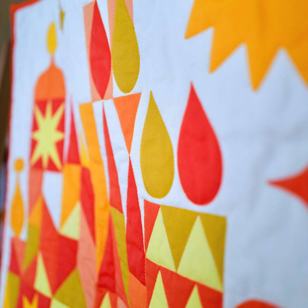 Brighter Days Quilt Kit (Yellow/ Orange)