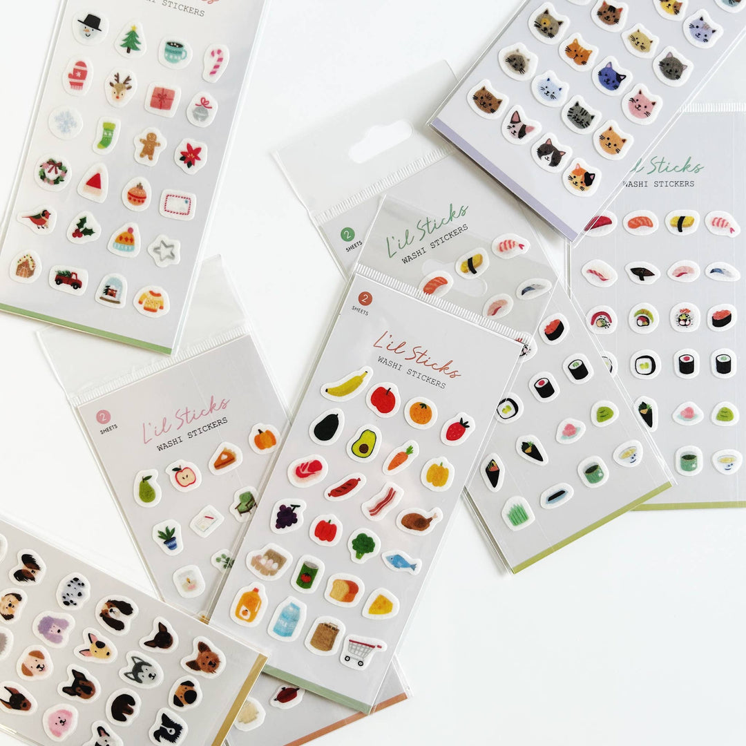 Gardening L’il Sticks Washi Stickers