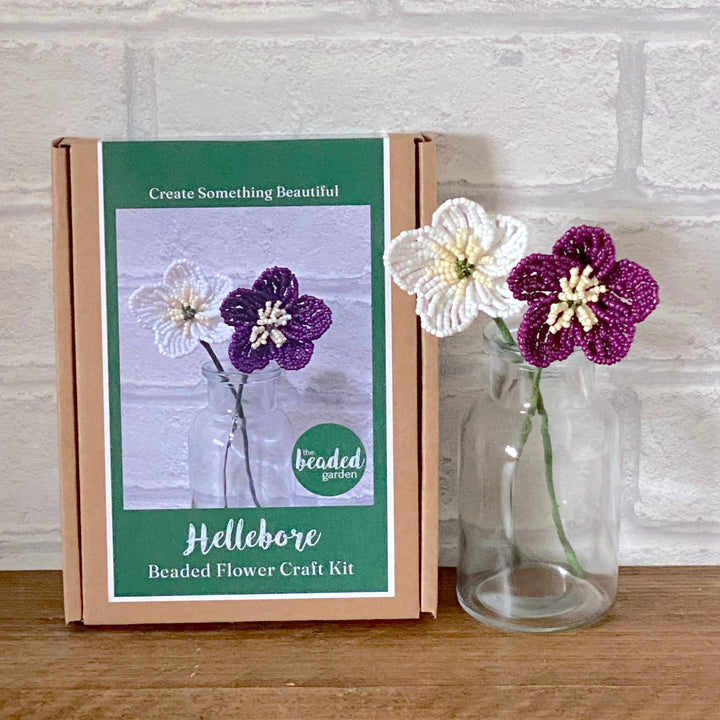 Hellebore Flower Bead Craft Kit