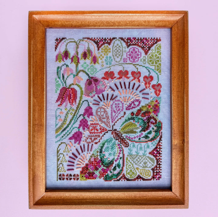 Garden Belle Cross Stitch Pattern