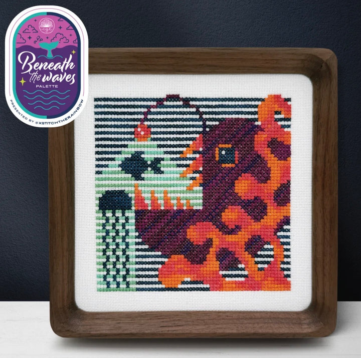 Glow Below Cross Stitch Pattern