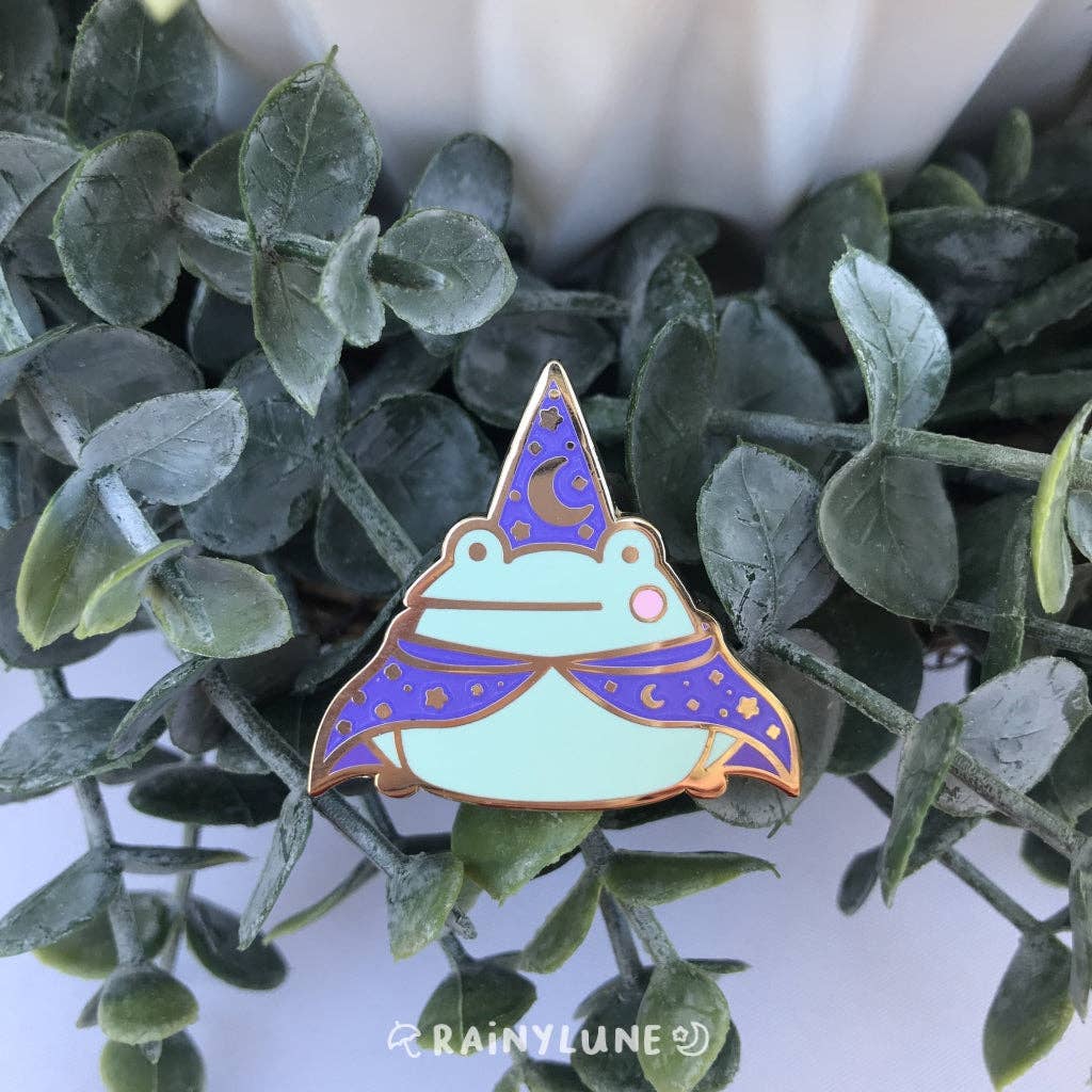 Wizard Frog Pin