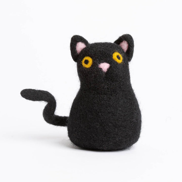 Halloween Cat Easy Needle Felting Kit