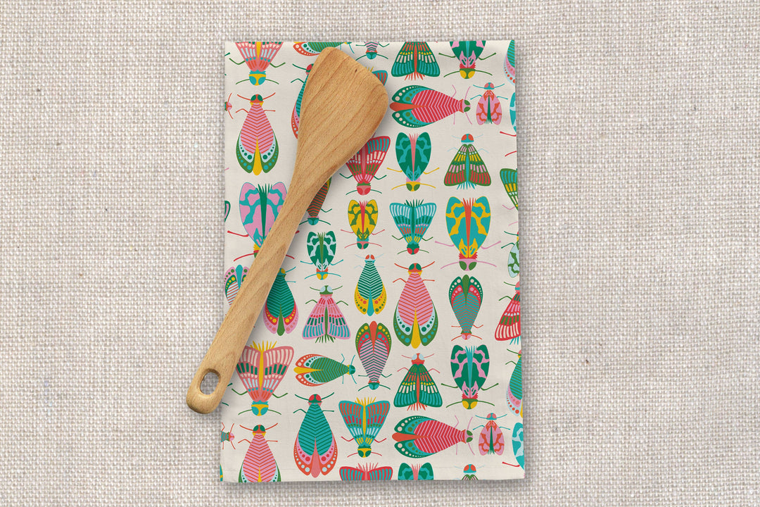 Spring Glow Tea Towel