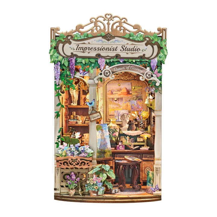 DIY Book Nook Kit: Impressionist Studio