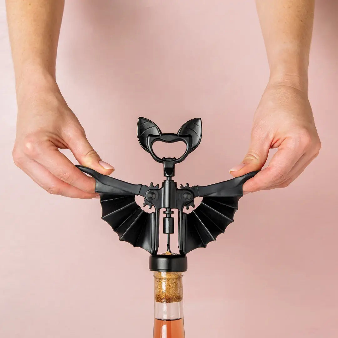 Vino Spooky Bat - Wine &amp; Beer Opener - Halloween Gifts