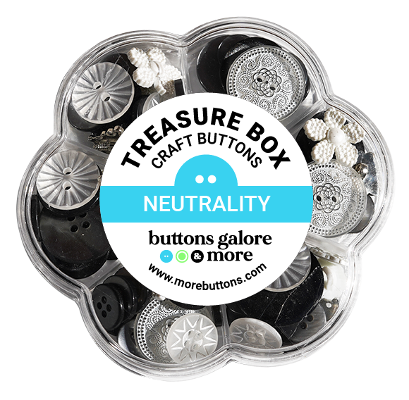 Button Assortment Neutral Buttons