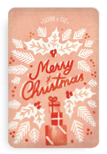 Holiday Soap 200g Soap - Merry Christmas. Winter Berry