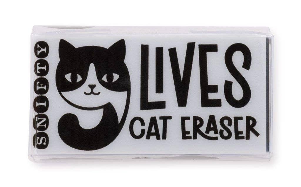 9 LIVES CAT ERASER DISPLAY OF 20