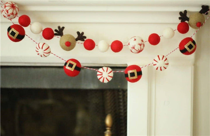 Felted Rudolph Ball