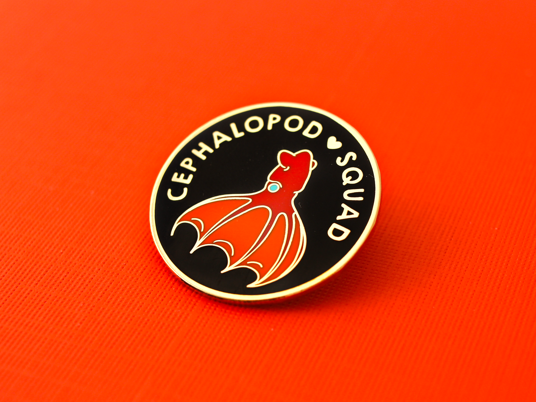 Cephalopod Squad Pin