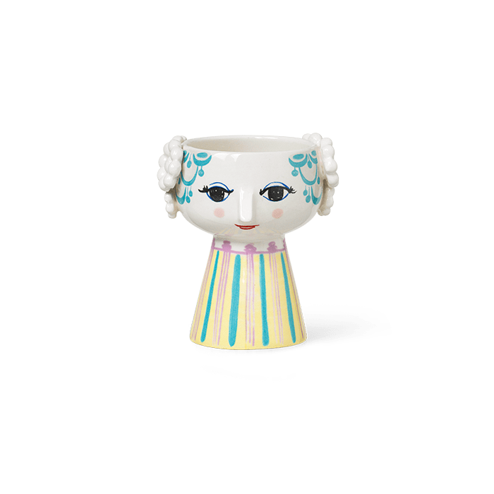 Bjørn Wiinblad - Eva - 3.7" Ceramic 3D Candle Holder