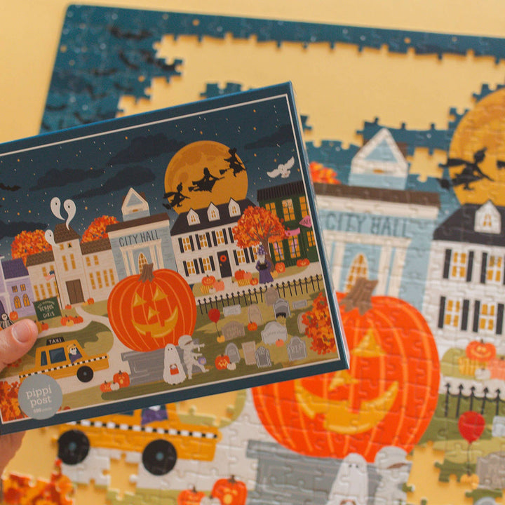 Haunted Nights &amp; Ghostly Lights - 500 Piece Jigsaw Puzzle