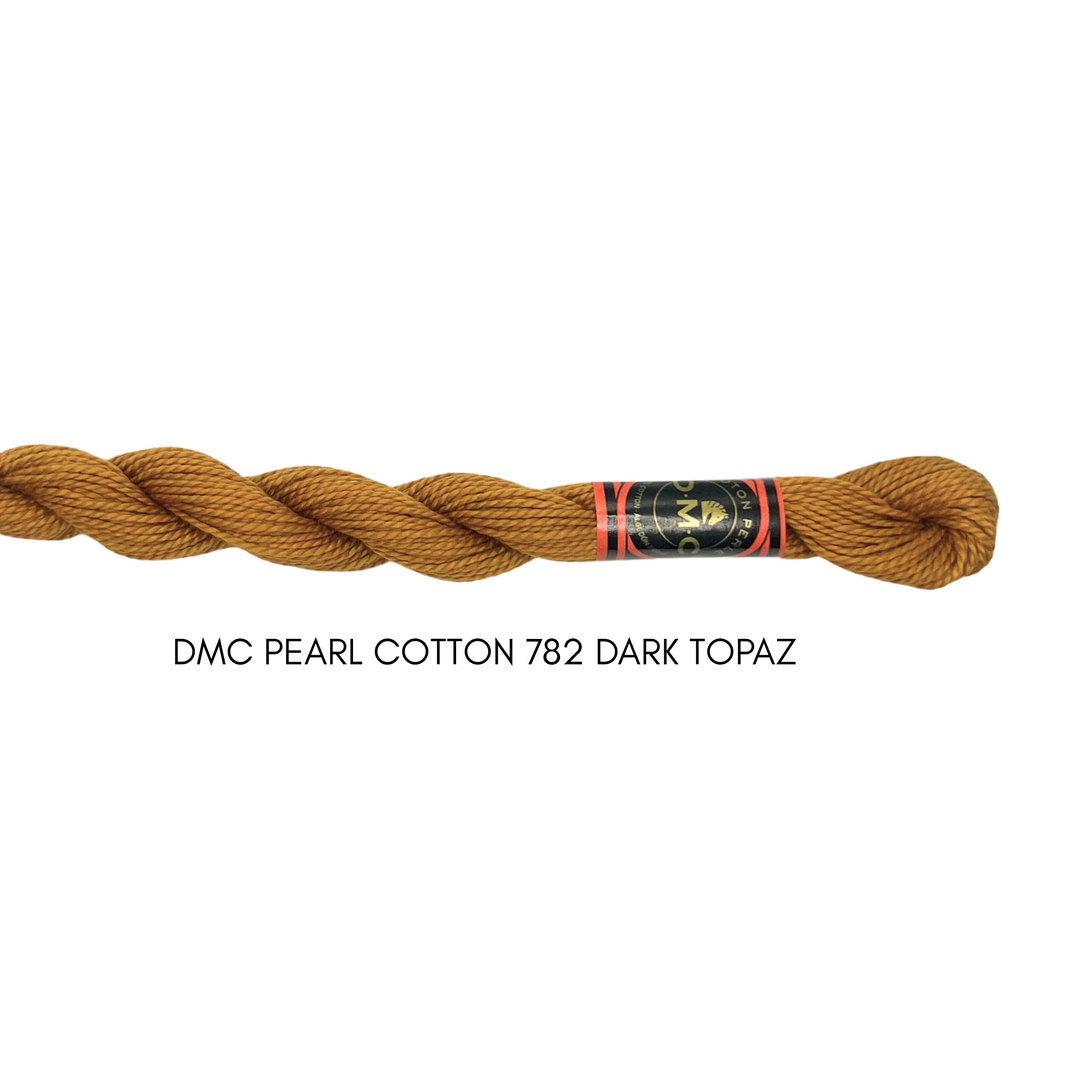 DMC Perle Cotton Size 3 782 Dark Topaz