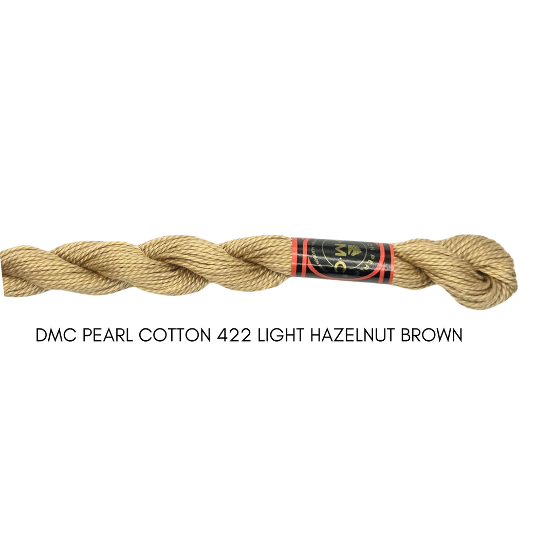 DMC Perle Cotton Size 3 422 Lt. Hazelnut Brown