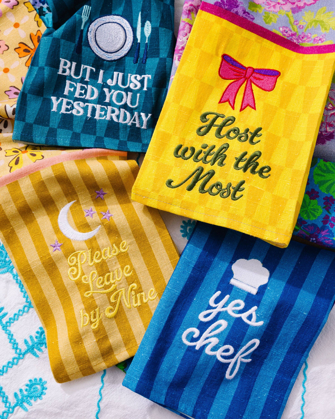 Leave by Nine Dish Towel