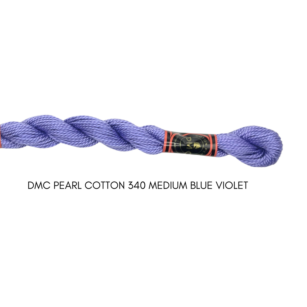 DMC Perle Cotton Size 340 Med. Blue Violet