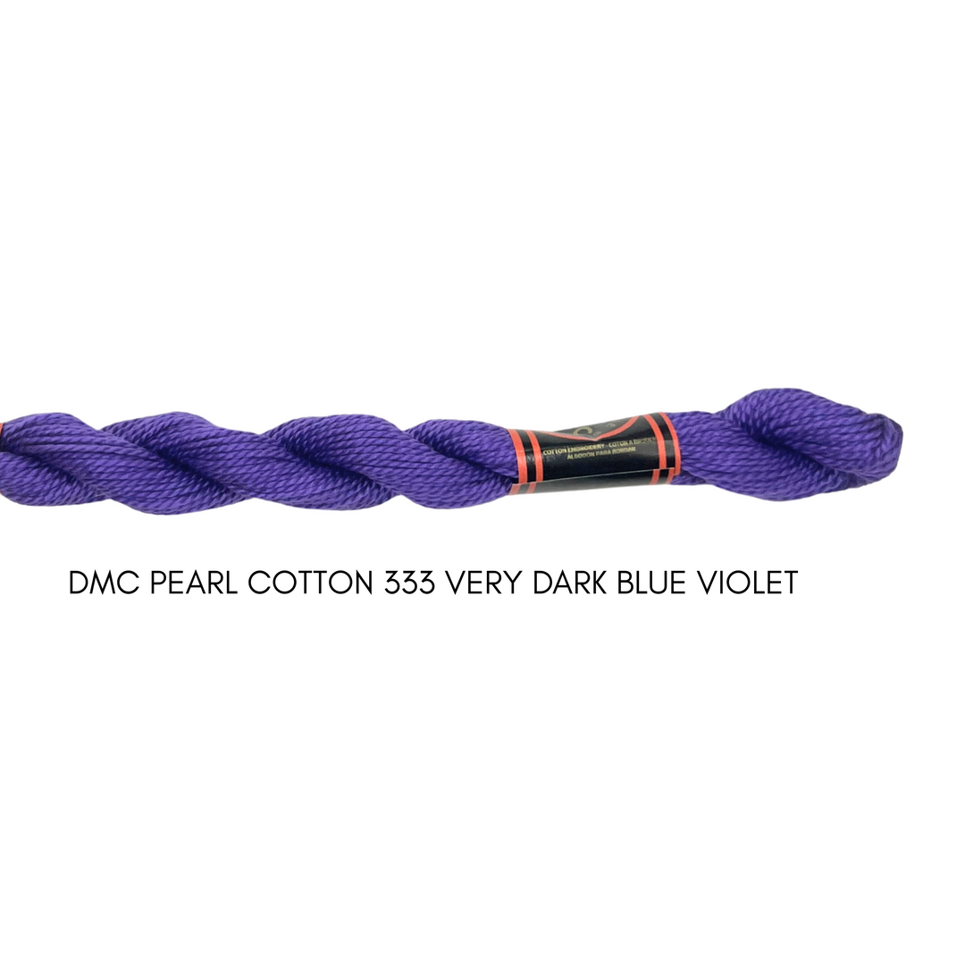 DMC Perle Cotton Size 333 V. Dk. Blue Violet