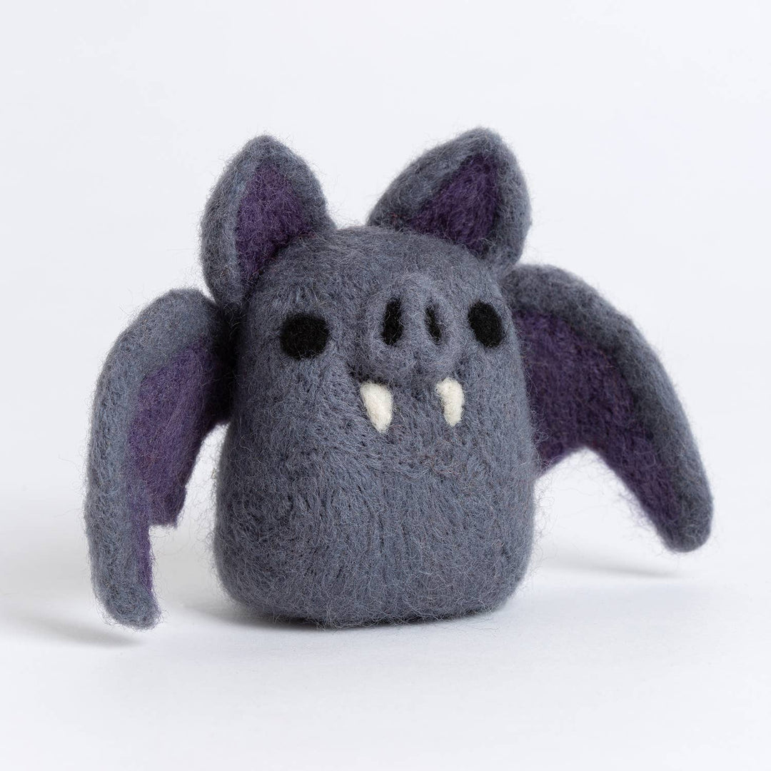 Halloween Bat Easy Needle Felting Kit