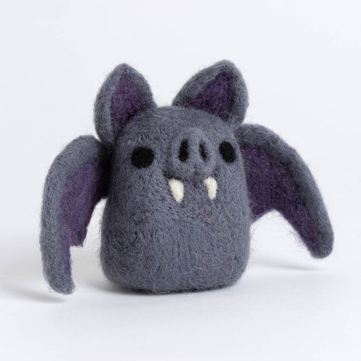 Halloween Bat Easy Needle Felting Kit