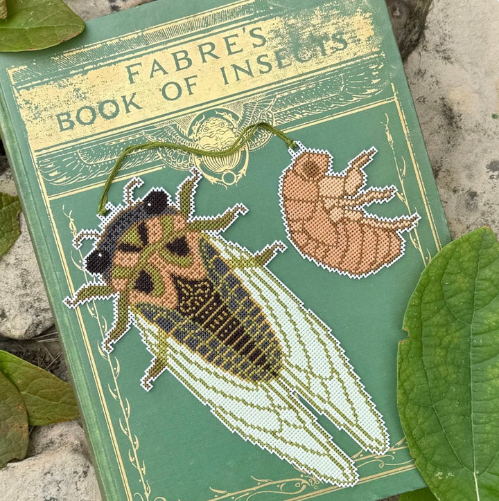 Cicada Season Cross Stitch Pattern