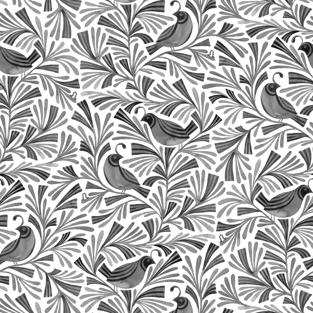 Birds & Branches by the 1/4 Yard - Quentin Black