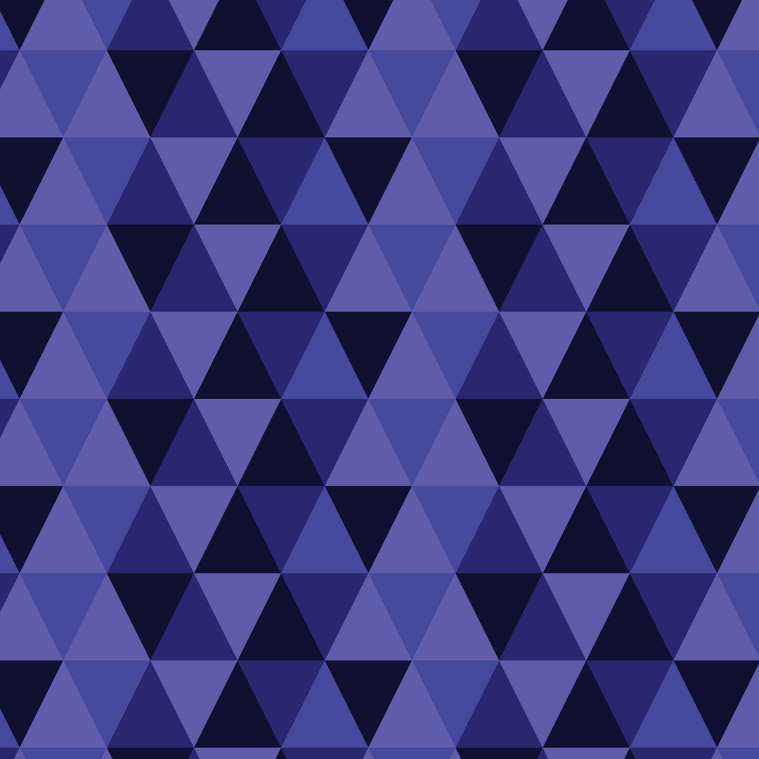 Foxwood by the 1/4 Yard - Triangles Navy/Blue