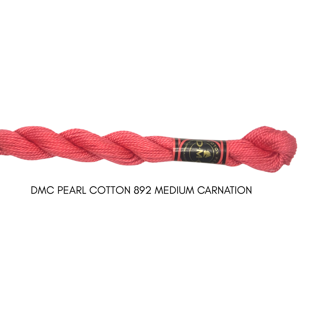 DMC Perle Cotton Size 3 892 Med. Carnation