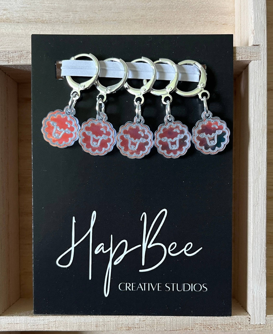 SHEEP HAPPEN Stitch Marker set