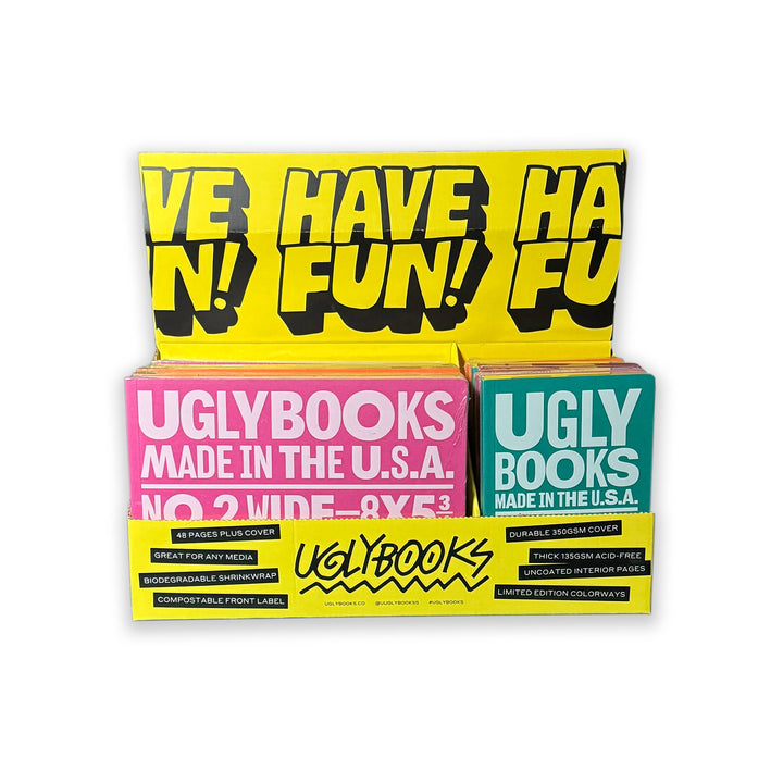 Uglybooks Shelftop POP Display