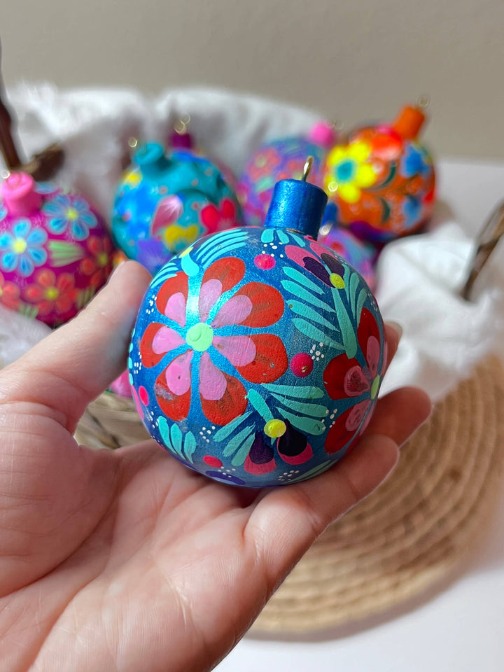 Mexican Hand Painted Ornaments