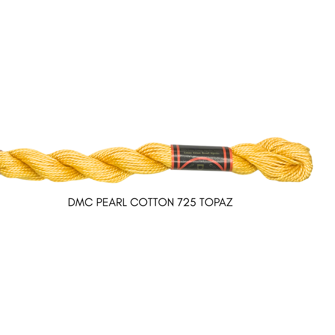 DMC Perle Cotton Size 3 725 Topaz