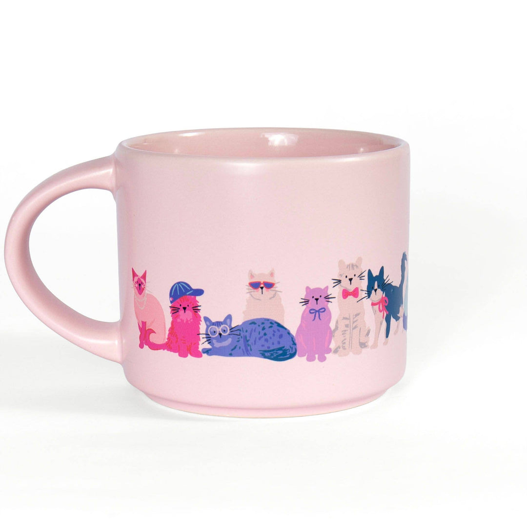 Cool Cats Large Ceramic Mug