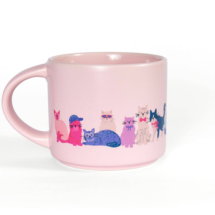 Cool Cats Large Ceramic Mug