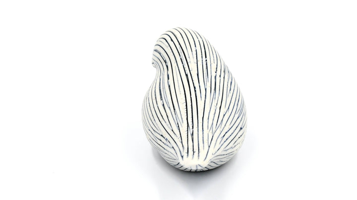 Handcrafted Mini Bird Etched Stripe