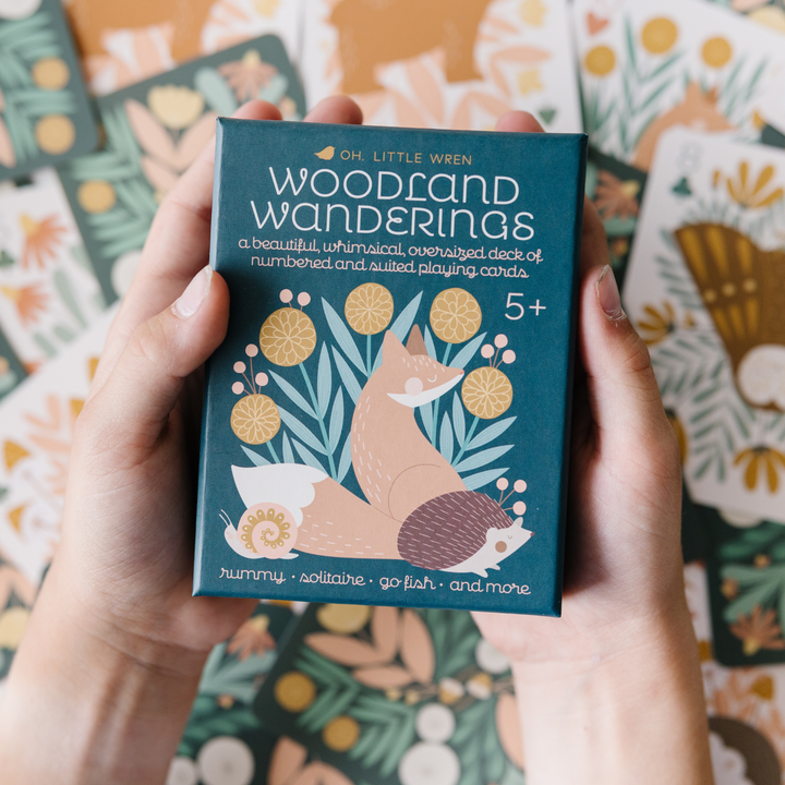 Woodland Animal Playing Cards