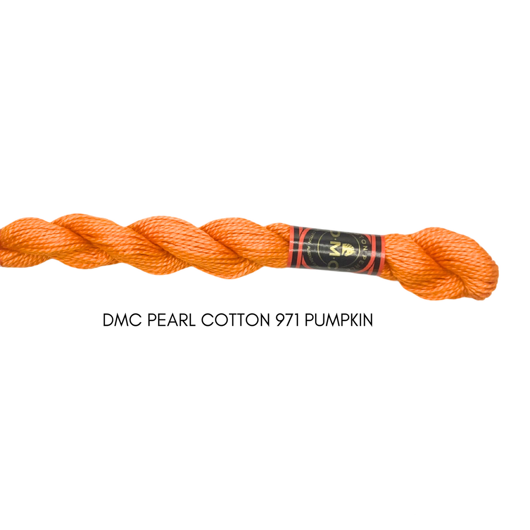 DMC Perle Cotton Size 3 971 Pumpkin