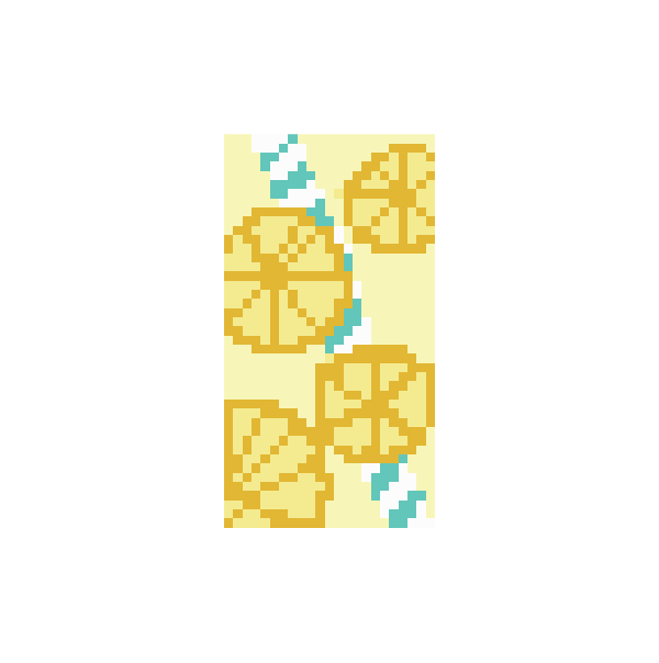 Lemonade Mini Needlepoint Canvas