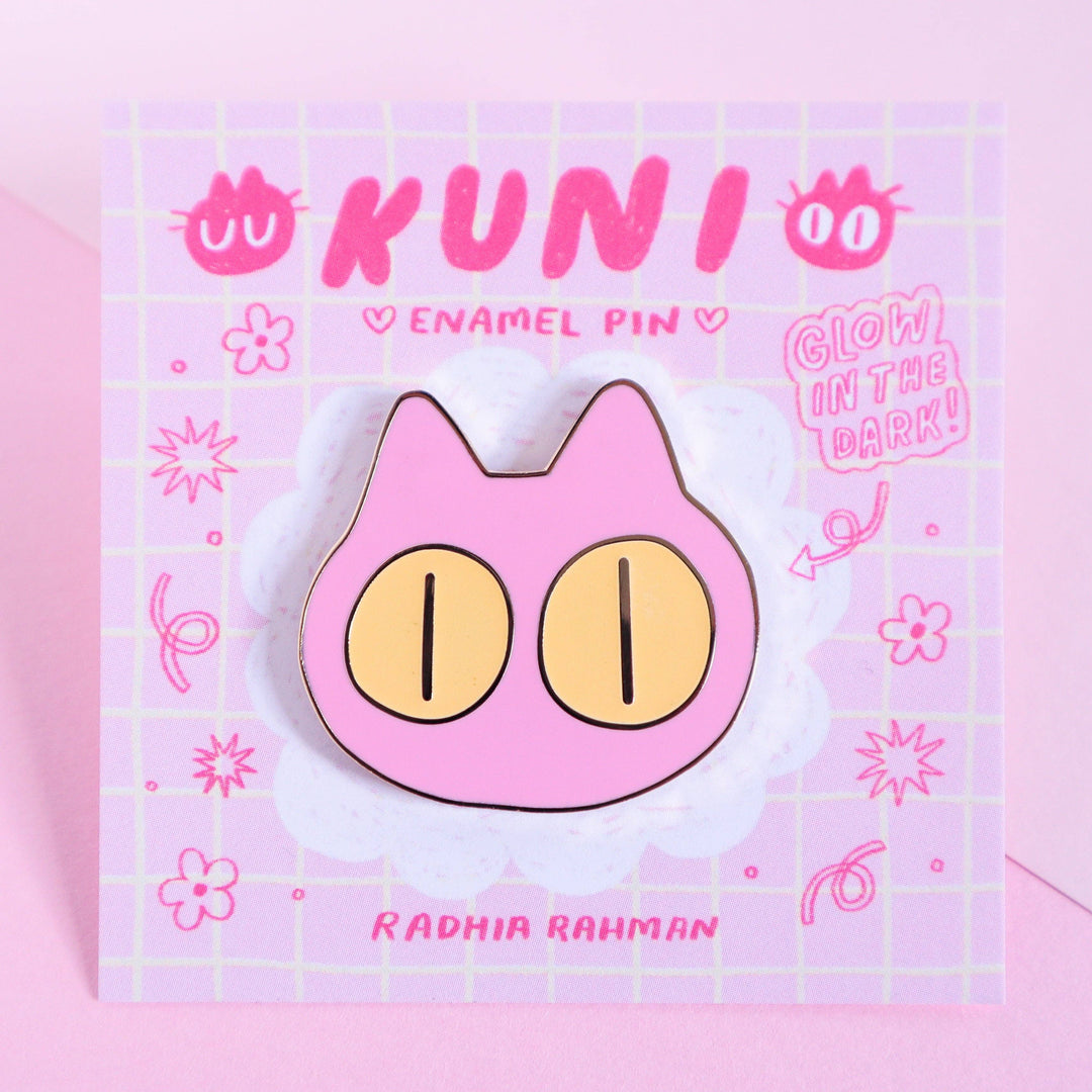 Kuni Enamel Pin