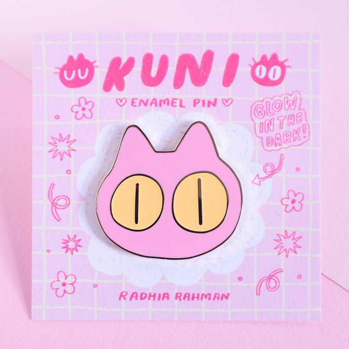 Kuni Enamel Pin