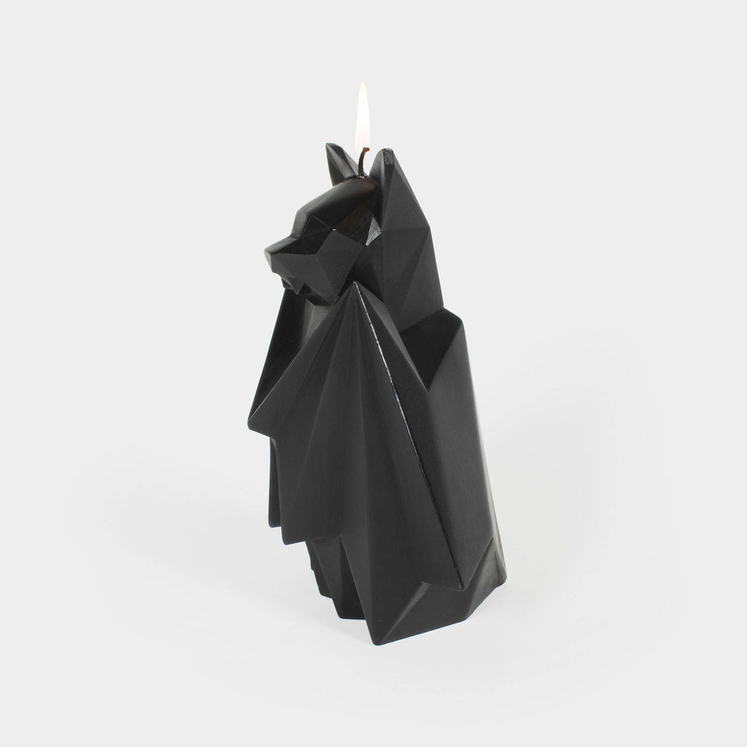 PyroPet Blaka Bat Skeleton Candle Black