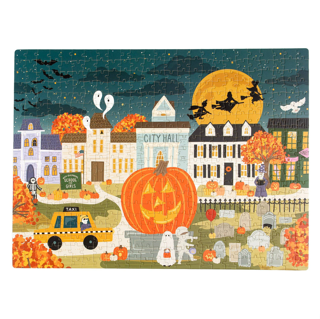 Haunted Nights &amp; Ghostly Lights - 500 Piece Jigsaw Puzzle